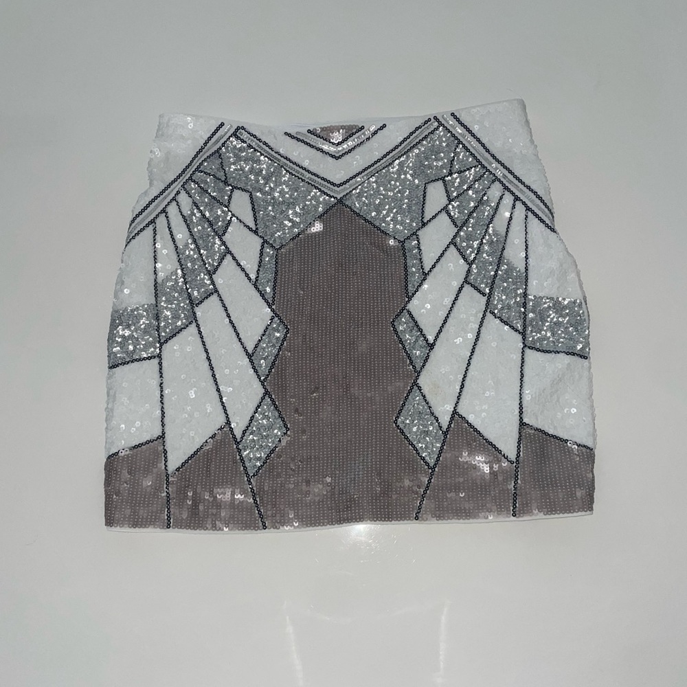 Express Sequence Glitter Skirt - image 3